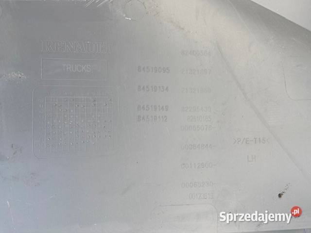 Tapicerka Renault T Gama Range Pr Le 21321875 ciężarowe lubuskie Maszewo