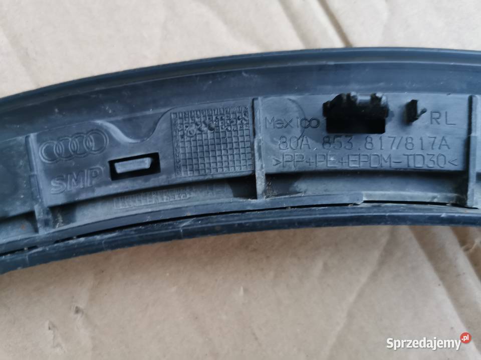 Listwa błotnika tył lewa lh audi q5 II 2 17 80A Motoryzacja Sieraków sprzedam
