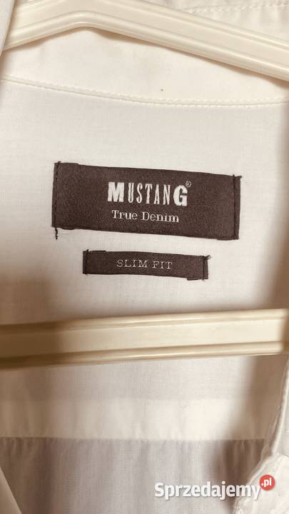 Biała koszula Mustang Slim fit Mustang Zamość