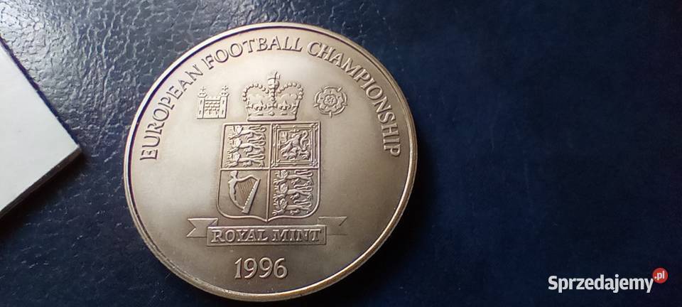 Stare monety Royal Mint 1996 Niemcy 1972 UEFA Lesko