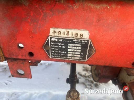 Traktorek Gutbrod do odśnieżania zamiatania sprzedam