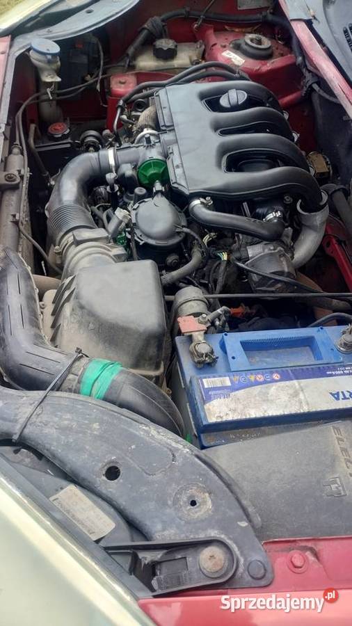 Citroen Berlingo 19D 2004 niekompletny w całości czerwony świętokrzyskie Skarżysko-Kamienna