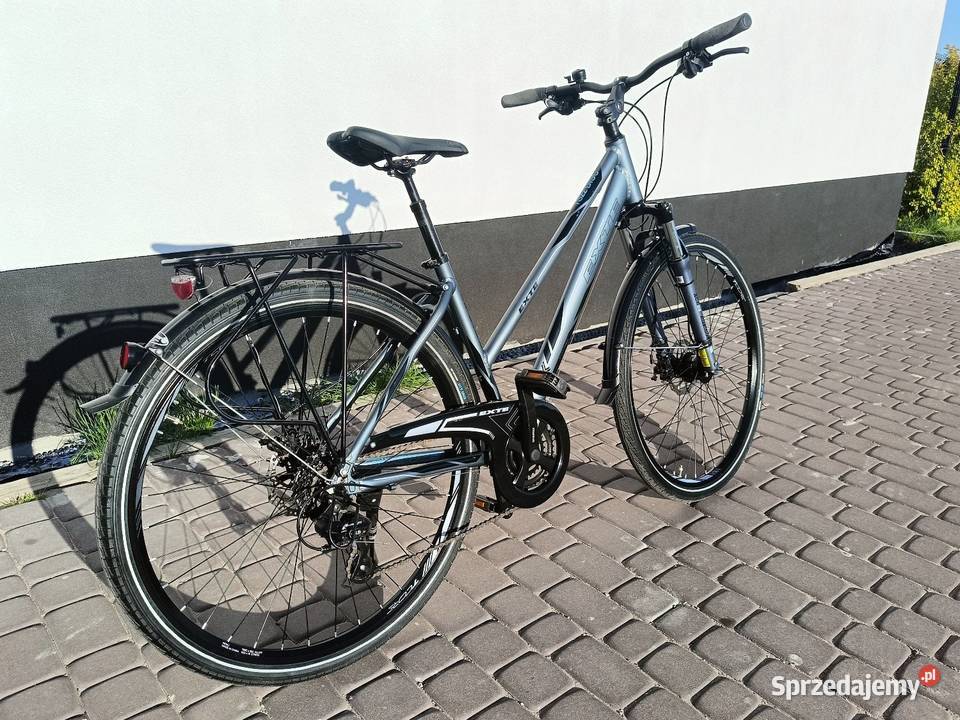 Rower treningowy Exte koła 28 ładny Łask sprzedam