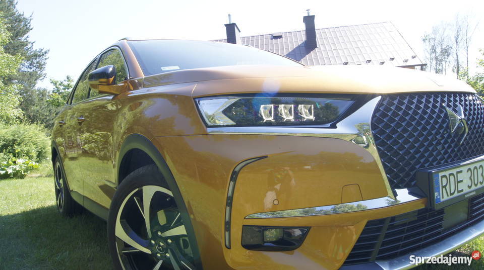 DS 7 Crossback 20 BlueHDi polski salon 2018r wspomaganie kierownicy Czarna