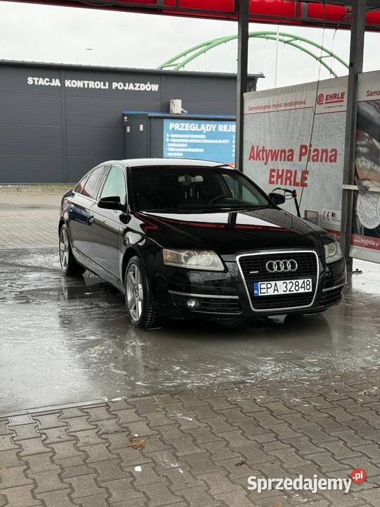 Audi A6 Quattro welurowa tapicerka mazowieckie Reguły