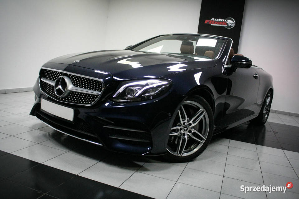 Mercedes E 220 E220dCabrioNiski przebiegAMG diesel Konstantynów Łódzki
