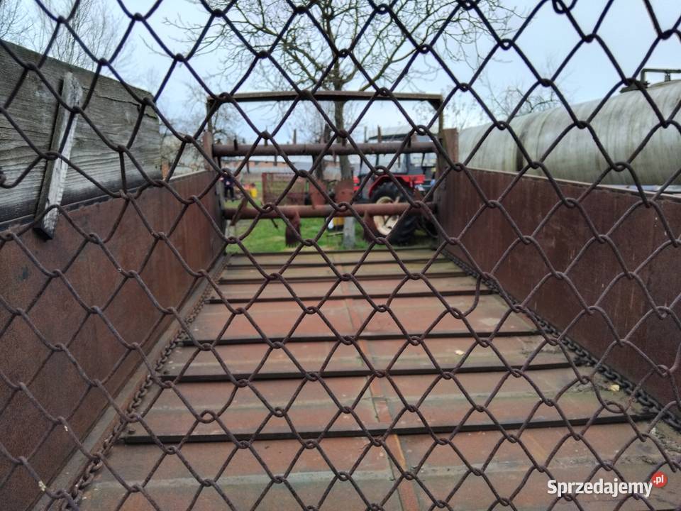 Rozrzutnik obornika 35t jednoosiowy transport Bełchatów