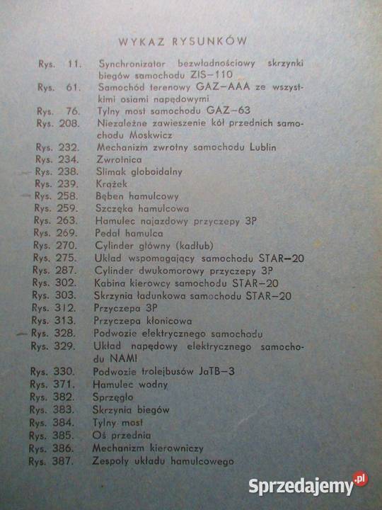 Budowa samochodów konstrukcja i łódzkie Łódź sprzedam