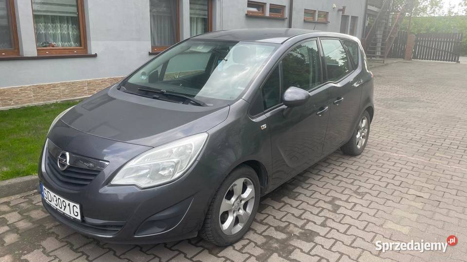 Opel Meriva 14 Benzyna GAZ szary śląskie Dąbrowa Górnicza