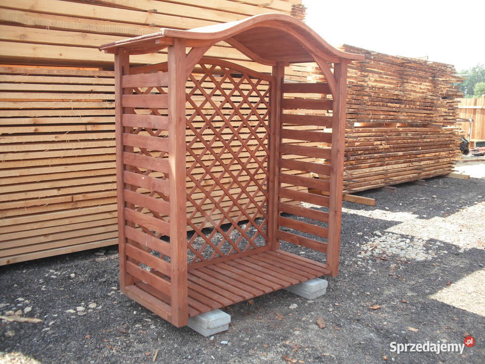 Drewutnia 165 x 08m z dachem falowym Kalety sprzedam