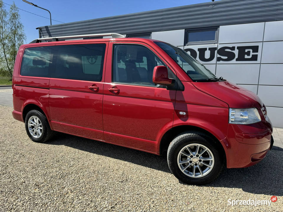 Volkswagen Multivan 20 Startline czerwony Chełm Śląski sprzedam