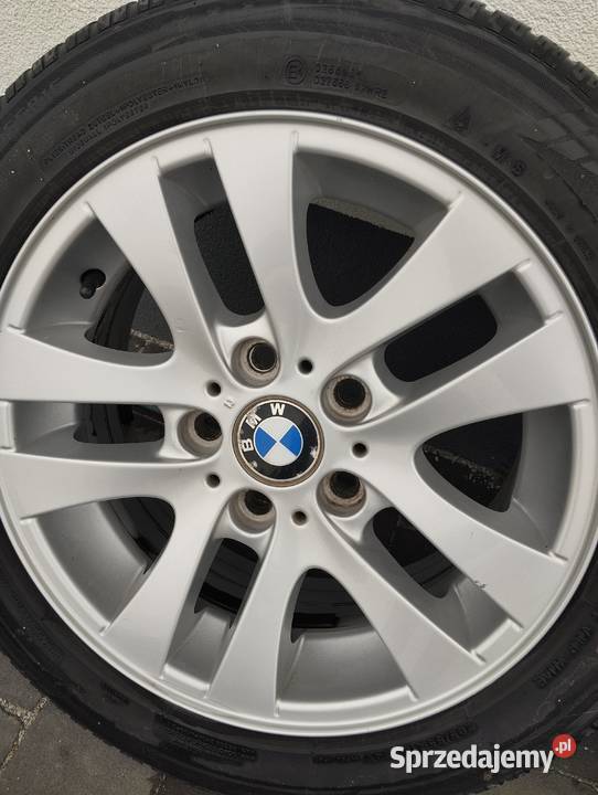 Felgi aluminiowe 5x120 r16 z oponami zimowymi Świebodów