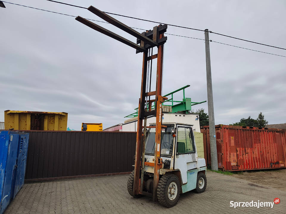 Wózek widłowy Diesel Nissan WF03A33U 1990r Strzyżew