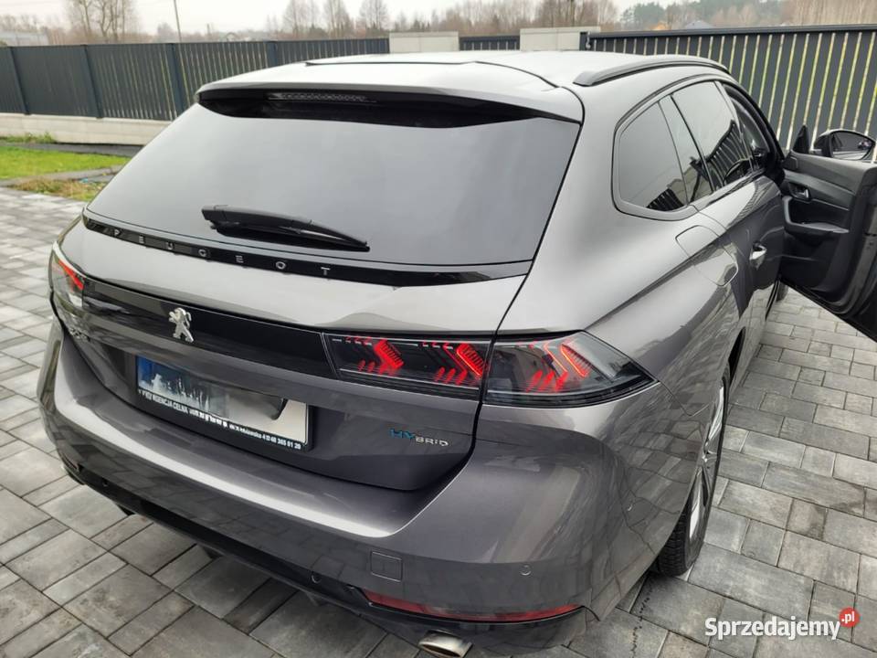 Peugeot 508 allure black pack 16T hybrid VAT 23 hybryda Wielogóra