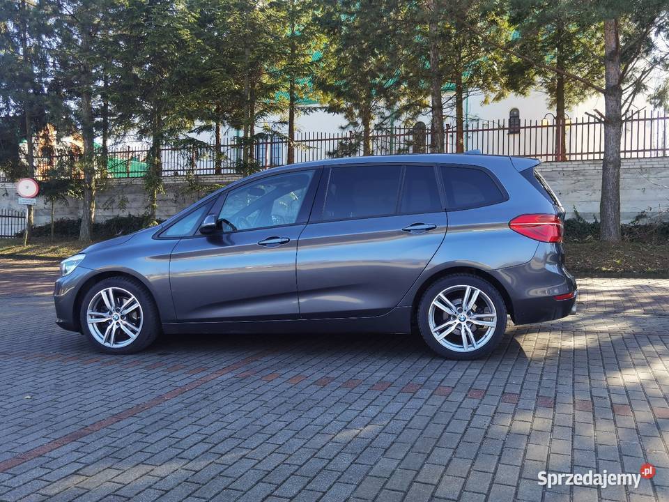 Bmw 218d Grand Tourer super stan światła do jazdy dziennej Libiąż