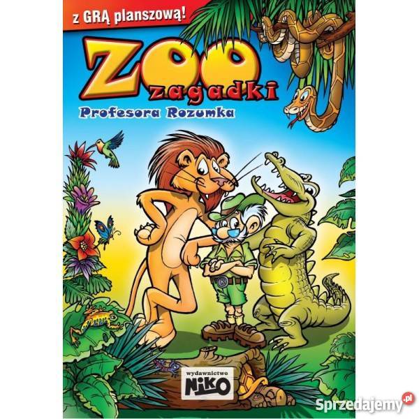 ZOO zagadki Profesora Rozumka z grą planszową Warszawa