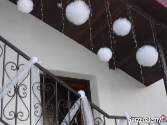 Weselne ozdoby w tonacji lawendabiel Pozostałe Skawina