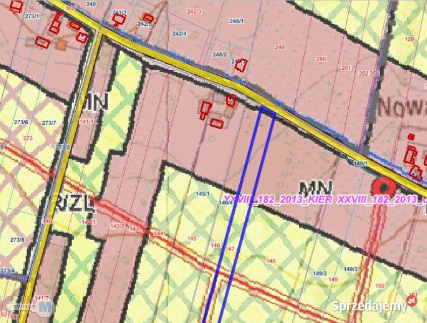 sprzedaży gruntu Raków 9100m2 świętokrzyskie