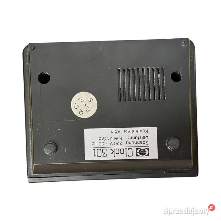 Zegar elektryczny budzik Elite Clock 301 Niemcy