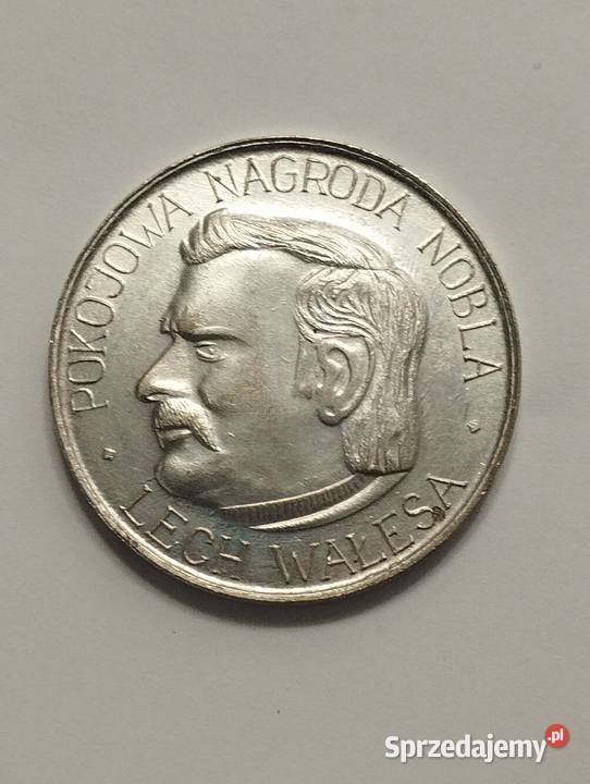 Medal Lech Wałęsa Pokojowa Nagroda Nobla 1983r Bydgoszcz sprzedam