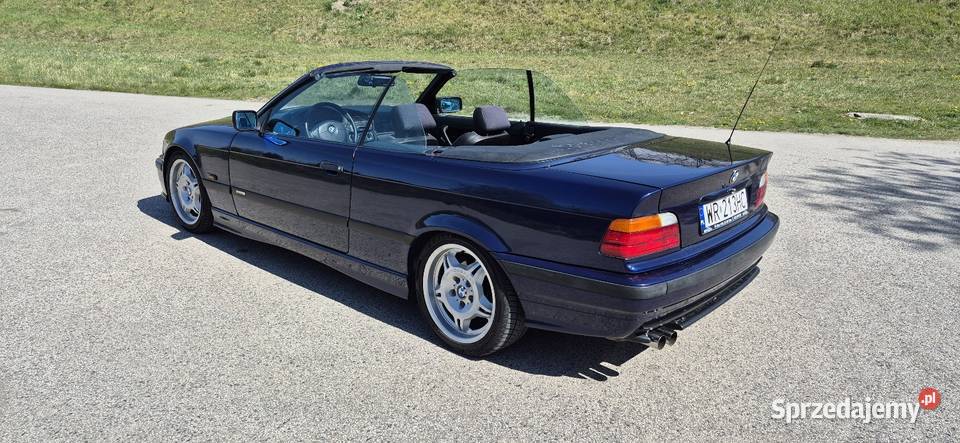 Bmw e36 Cabrio 320i m52 Montrealblau Bez Rdzy mazowieckie Warszawa