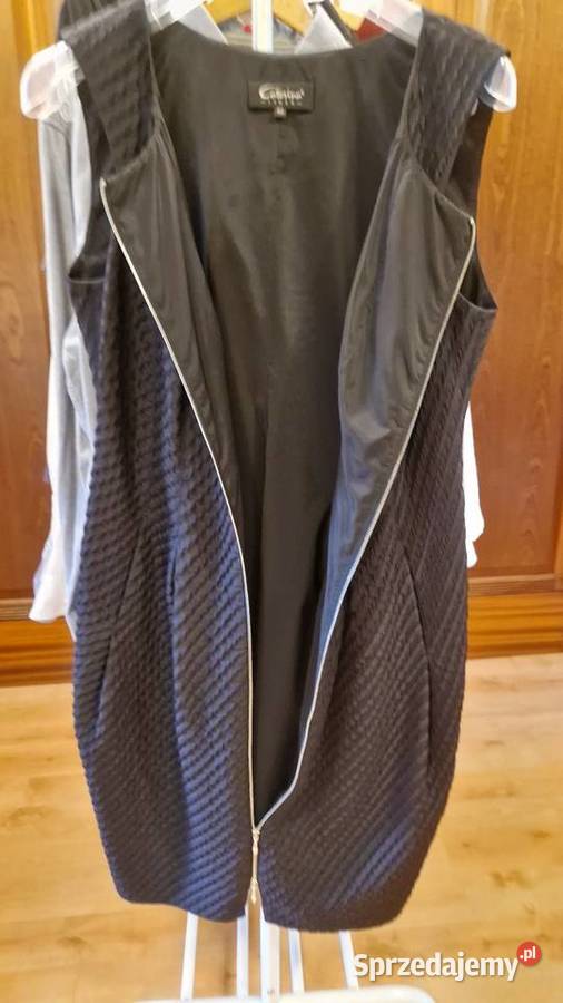 Wizytowa SUKIENKA mała czarna Caterina bez czarny Lublin