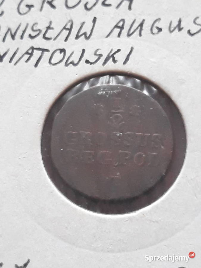 12 Grosza Stanisław August Poniatowski 1767 r G Konin
