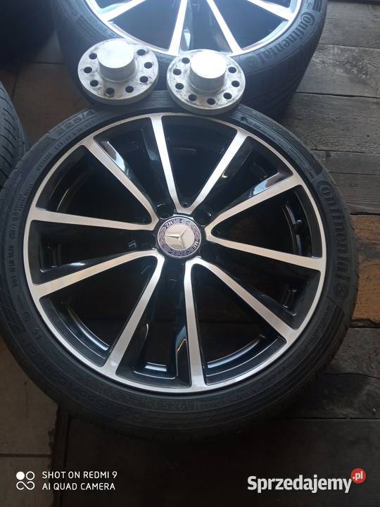 Oryginalne felgi Mercedes 18 z ładnymi oponami Zamość