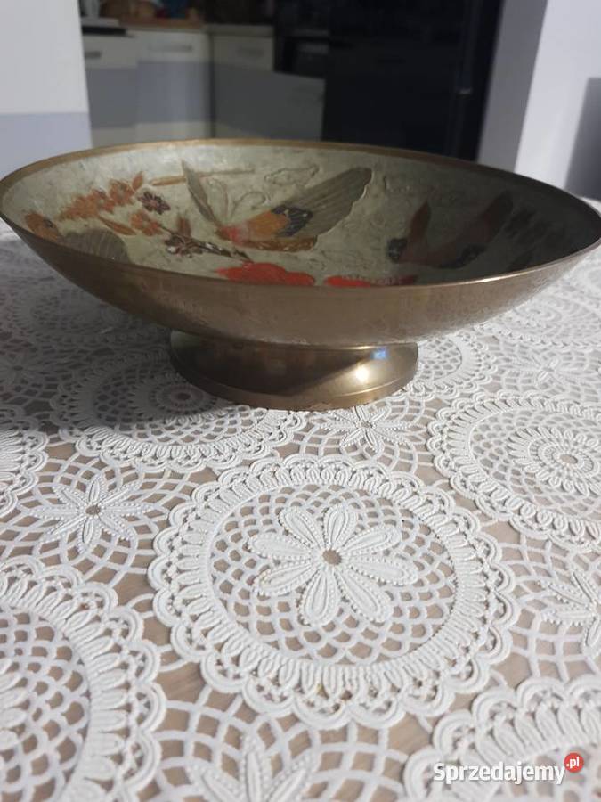 Patera misa mosiężna indyjska wielkopolskie