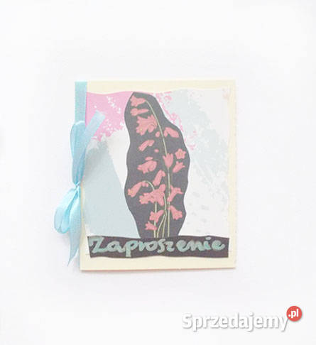 kwiatki zaproszenie na imprezę kolorowe Biuro warmińsko-mazurskie