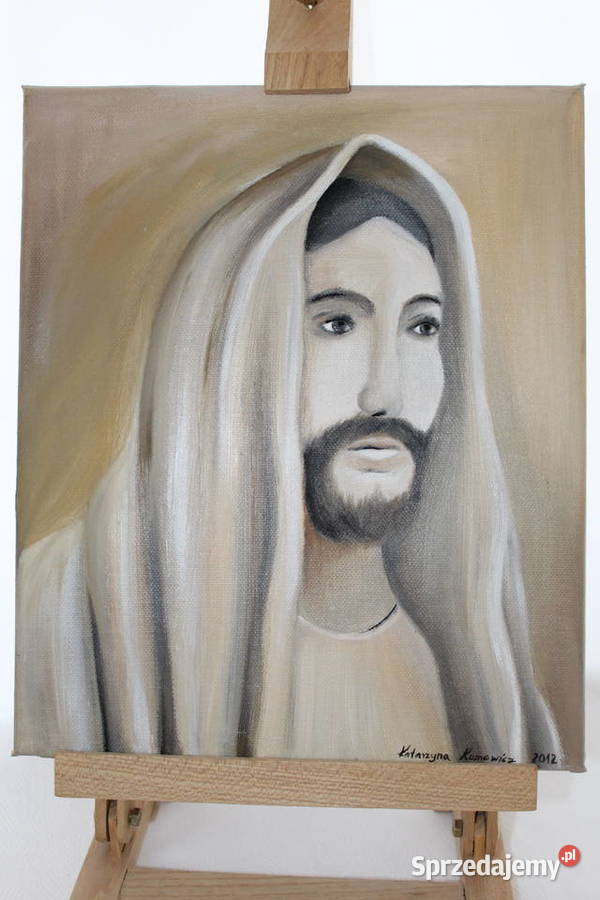 Obraz olejny religijny Jezus Chrystus święty Stare Miasto