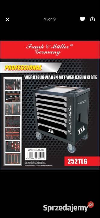 Wózek narzędziowy wyposażony Jarosław