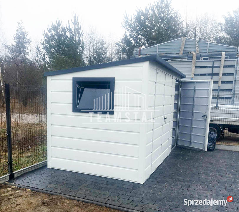 SCHOWEK DOMEK OGRODOWY 25x2 m wiata 1x2 m brama Kwidzyn