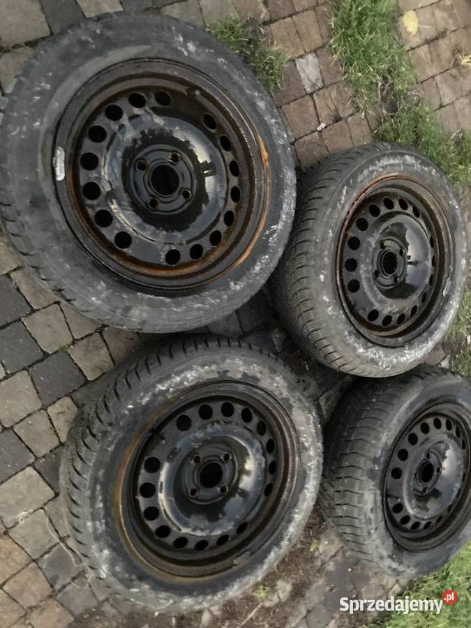 Opony Zimowe Felgami rozmiar 185x60x15 do OplaO Samochodowe Chorzów sprzedam