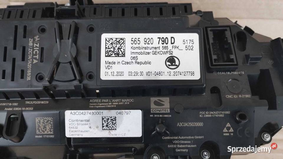 Licznik Zegary Lcd Virtual Kokpit Skoda Kodiaq dolnośląskie
