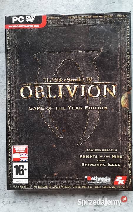The Elder Scrolls IV Oblivion PC GOTY Game of