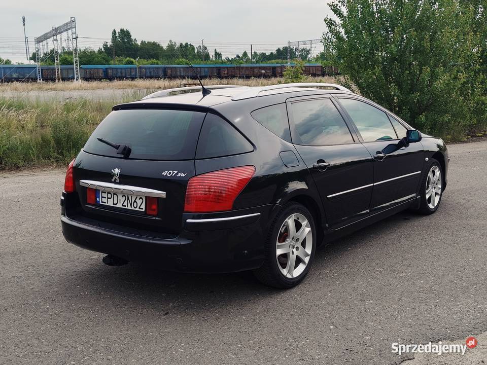 Peugeot 407sw 20HDI sprzedam zamienie manualna wielkopolskie Konin