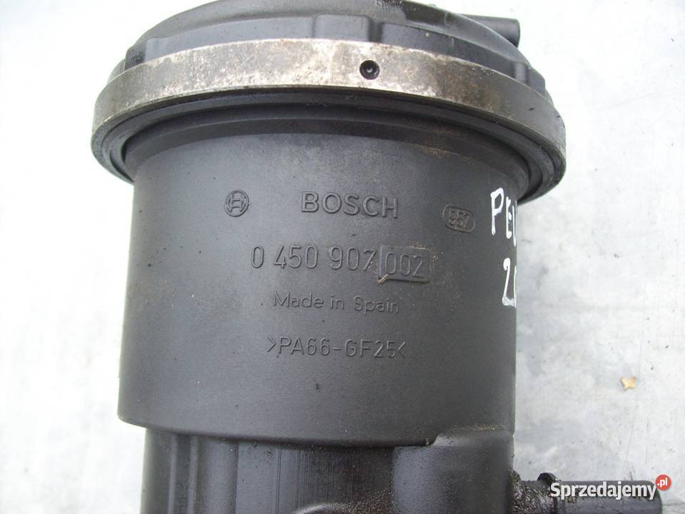 Peugeot 206 20 HDI Obudowa filtra paliwa Bosch mazowieckie Mińsk Mazowiecki