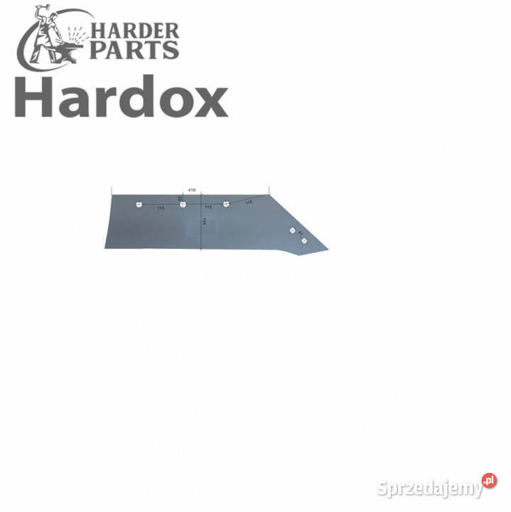 Lemiesz 300hektarów HARDOX 102302053 części do Suwałki