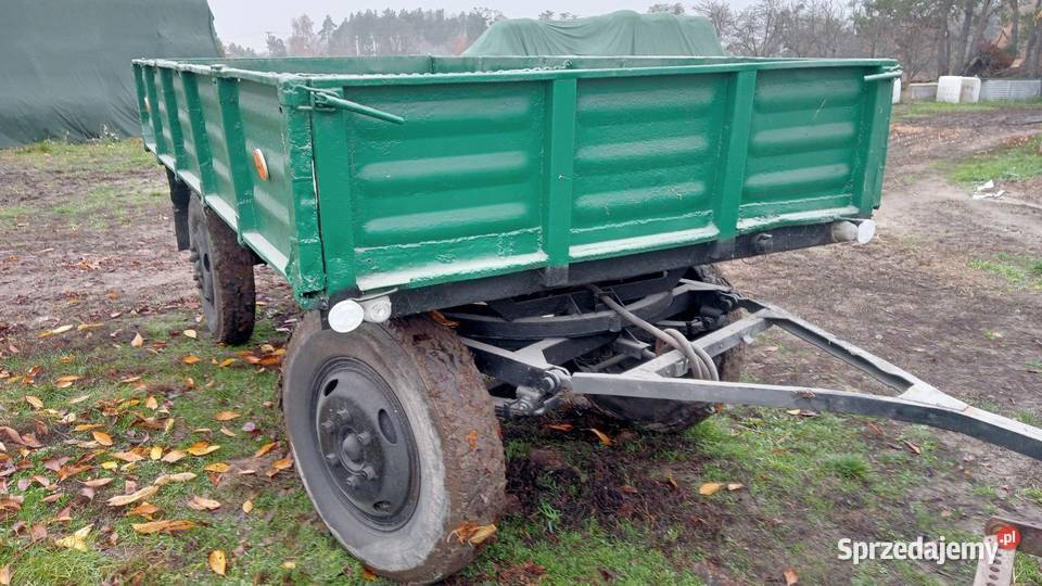 Przyczepa rolnicza sztywna zarejestrowana Sochaczew