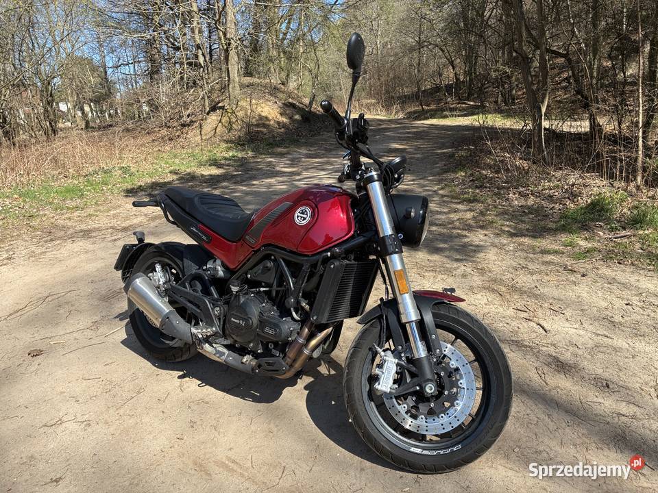 Benelli Leoncino 500 2022 pierwszy właściciel Gdańsk sprzedam