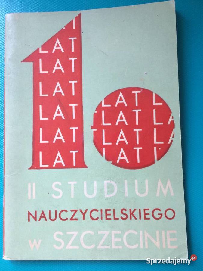 3420 10 Lat II Studium Nauczycielskiego W Antykwariat zachodniopomorskie Szczecin