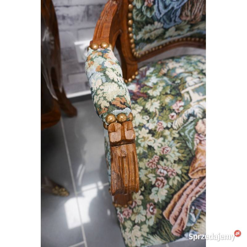 FOTEL STYLIZOWANY NA ANTYK podkarpackie Rzeszów