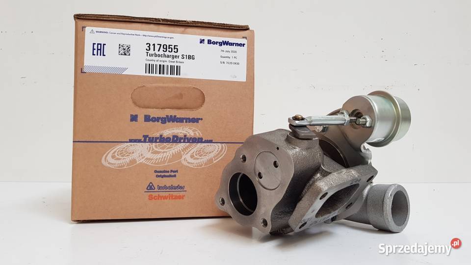 Nowa turbosprężarka SCHWITZER 317955 318635 Siedlce sprzedam