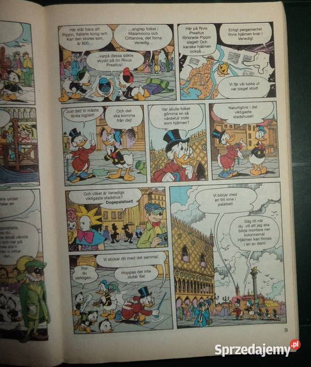 Walt Disney comic book Kalle Anka Co Maxi pocket Rok wydania 1999 Rzeszów