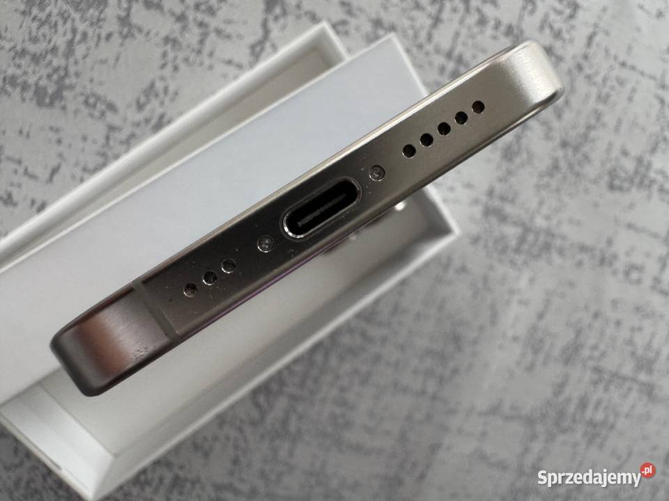 Apple iPhone 15 Pro 128 GB Natural Titanium śląskie Dąbie