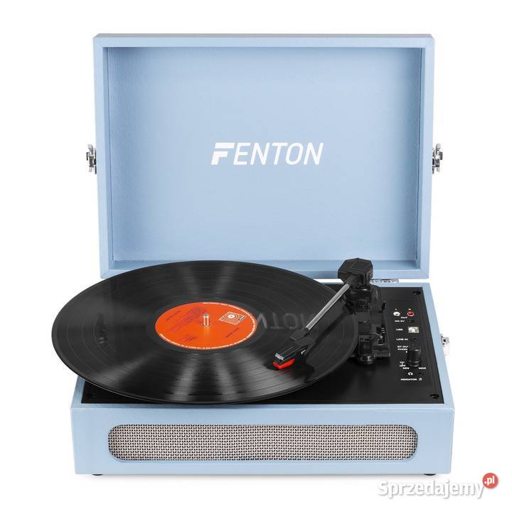 Gramofon w walizce z wbudowaniami głośnikami Poznań