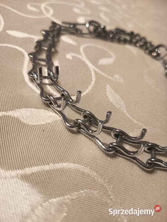 Obroża Kolczatka Półkolczatka Średniego Psa Suwałki