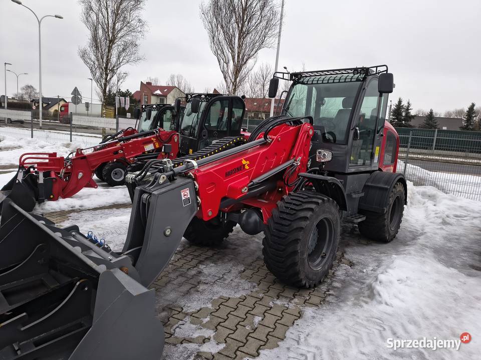 Koparka ładowarka przegubowa teleskopowa Hornet