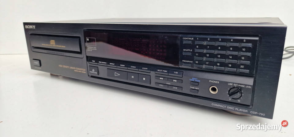 SONY odtwarzacz CD player CDP 790 CDP790 Międzychód sprzedam